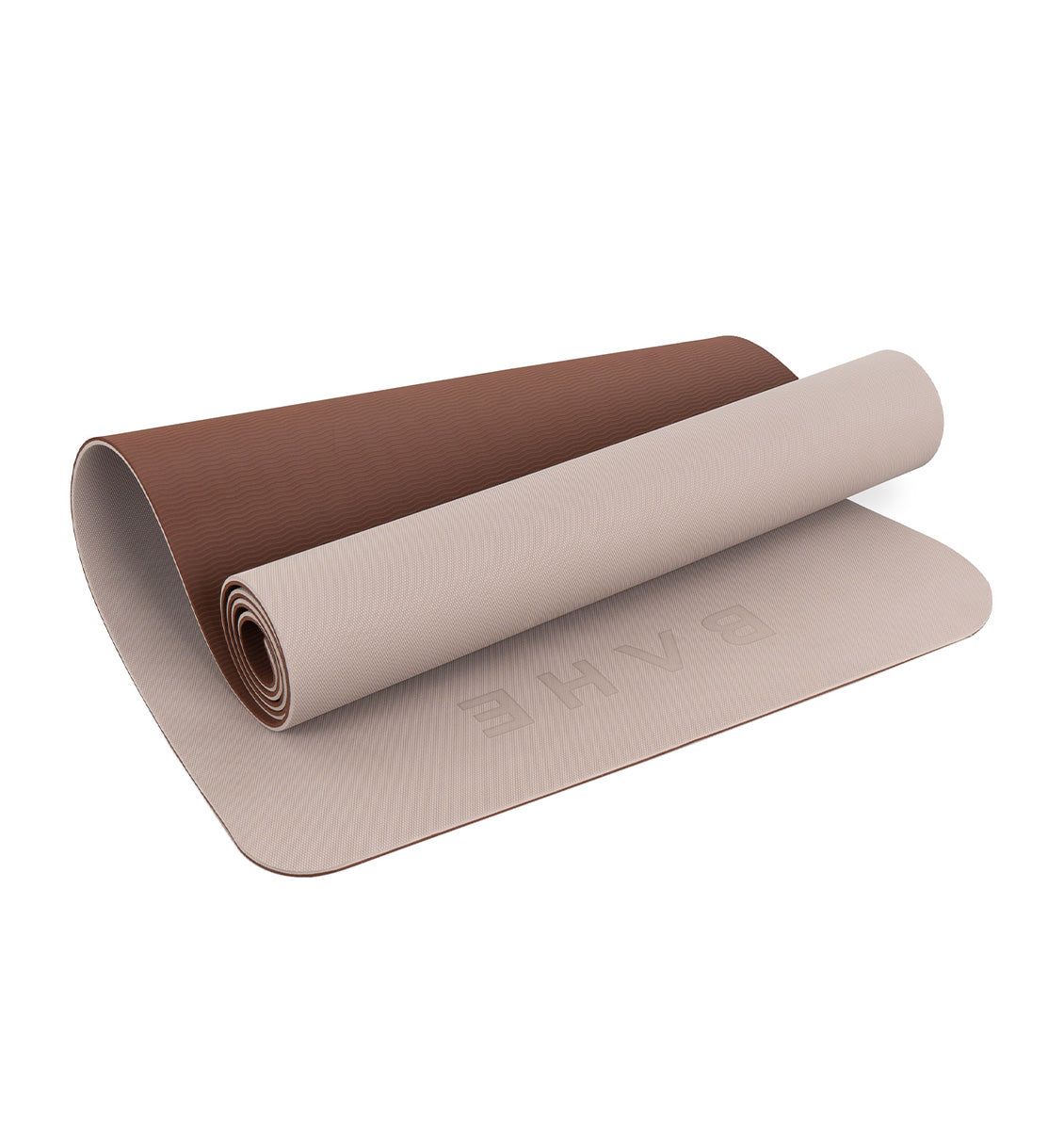 BAHE Soft Touch Reversible XL Yoga Mat - 6mm - Clay - 2