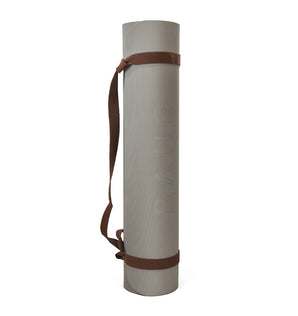 BAHE Soft Touch Reversible XL Yoga Mat - 6mm - Pebble Grey - 1