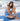 BAHE Super Grip Yoga Mat - 6mm - Powder Blue - Lifestyle - 1