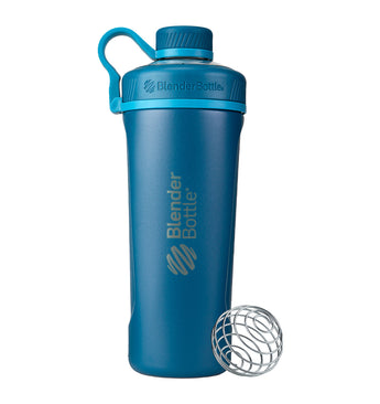 BlenderBottle Radian Stainless Steel Insulated Shaker Bottle - 26oz/769mL - Matte Blue - Product - 01