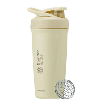 BlenderBottle Strada Stainless Steel Insulated Shaker Bottle - 24oz/710mL - Ivory Coast - Product - 01