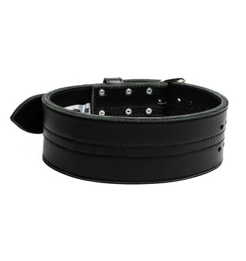 Cardillo Men's 410DL Stock Powerlifting Weight Lifting Belt - Black - 01