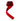 Harbinger 21.5" Padded Cotton Lifting Straps - Red - 2