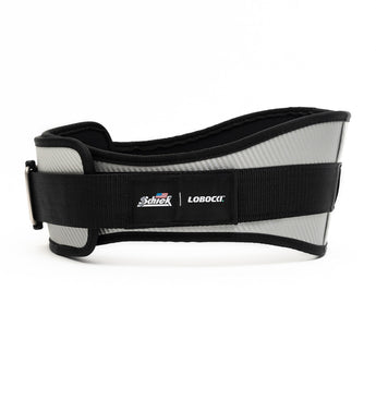 LOBOCKI x Schiek CF3006 Carbon Fibre Contour Weight Lifting Belt - Silver - 4