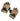 PTP Low-impact Fitness Gloves Luxe - Bronze - Product - 03