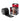 RockTape Go Pre-cut Standard Kinesiology Tape - 20 x 10" Strips - Black - 6