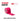 RockTape Go Pre-cut Standard Kinesiology Tape - 20 x 10" Strips - Pink - 5