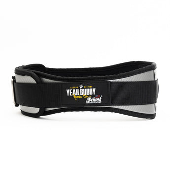 Ronnie Coleman Signature Series CF4004 Carbon Fibre Contour Weight Lifting Belt - Silver - 4