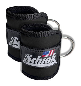 Schiek Premium Ankle Cuffs - Black - 1