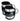 Schiek Premium Ankle Cuffs - Silver Carbon Fibre - 1