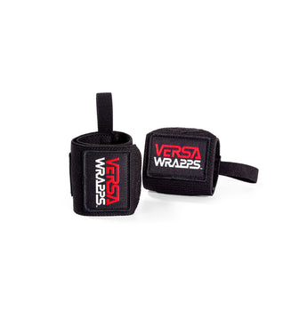 Versa Gripps® 12" Versa Wrapps Wrist Wraps - Black - 01