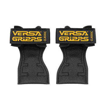 Versa Gripps® CLASSIC Series Lifting Straps - Black/Gold - 6