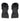 Versa Gripps® FIT Series Lifting Straps - Black - 3