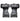 Versa Gripps® FITPRO Series Lifting Straps - Midnight Black - 07