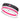 adidas Graphic Hair Bands - Lucid Pink/White/Black (3 Pack) - 1