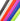 adidas Hair Bands - Black/White/Red/Purple/Yellow/Blue (6 Pack) - 2