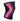 105333 - Rehband Rx Knee Sleeve - Black/Pink - 5mm - Side