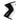 105401-01 - Rehband Rx Knee Sleeve - White/Black - 7mm - Side