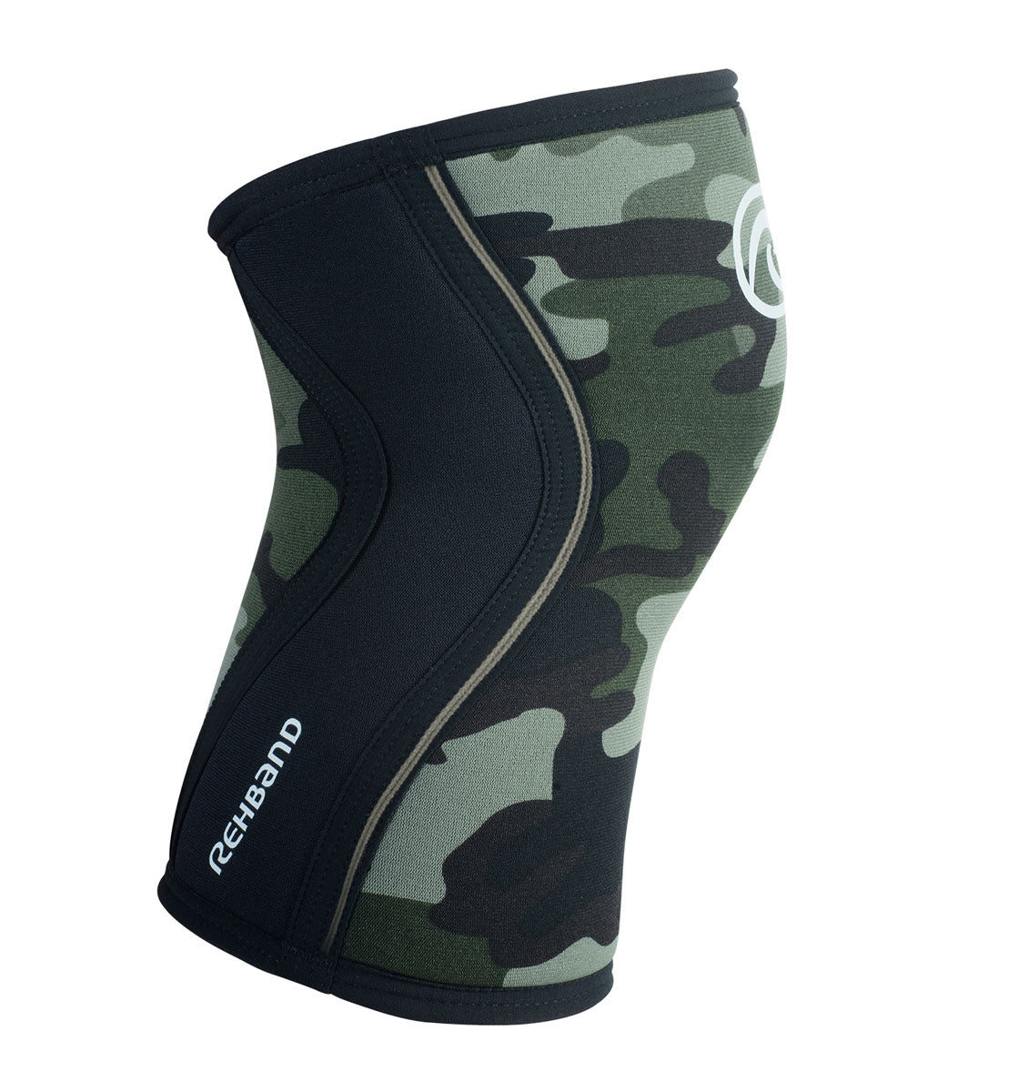 105417 - Rehband Rx Knee Sleeve - Camo - 7mm - Side