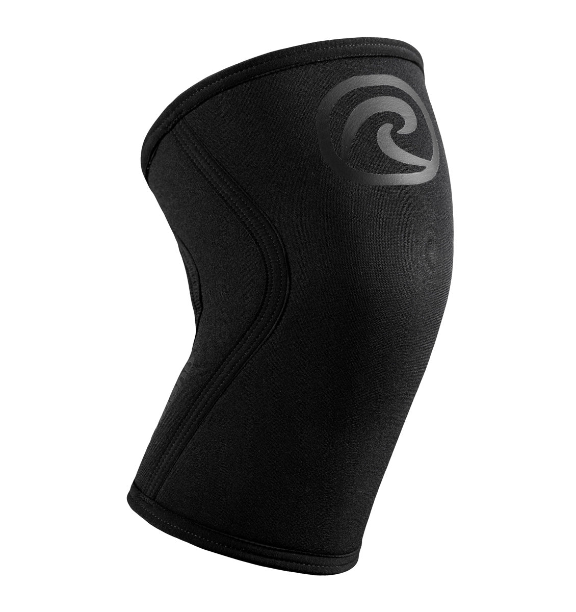 105466-01 Rehband Rx Knee Sleeve Carbon Black 7mm - Front