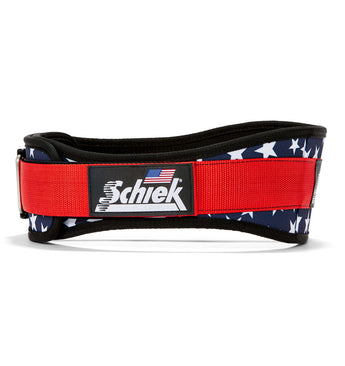 2004 Stars n Stripes Schiek Contour Weight Lifting Belt Stars and Stripes Side