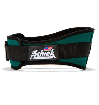 2006 Schiek Contour Weight Lifting Belt Green Side