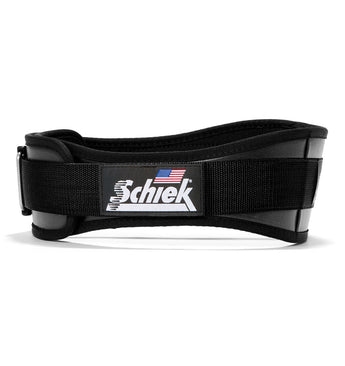 3004 Schiek Contour Power Weight Lifting Belt Black Side