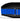 3006 Schiek Contour Weight Lifting Belt Blue Front Close Up