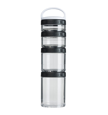 BlenderBottle GoStak Starter Pack (4 Pack) - Black