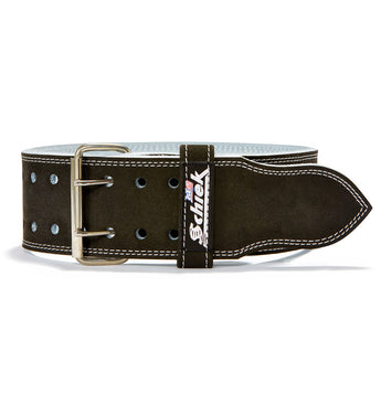 L6010 Schiek Competition Power Weight Lifting Belt Double Prong Front