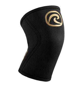 Rehband RX Knee Sleeve - Gold/Black - 5mm - 2