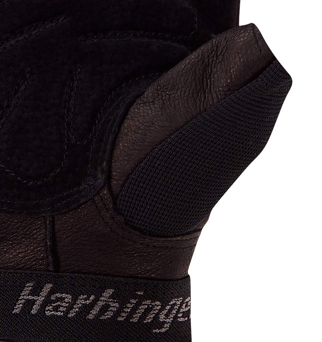 01260 Harbinger Training Grip Gym Gloves Palm Close Up
