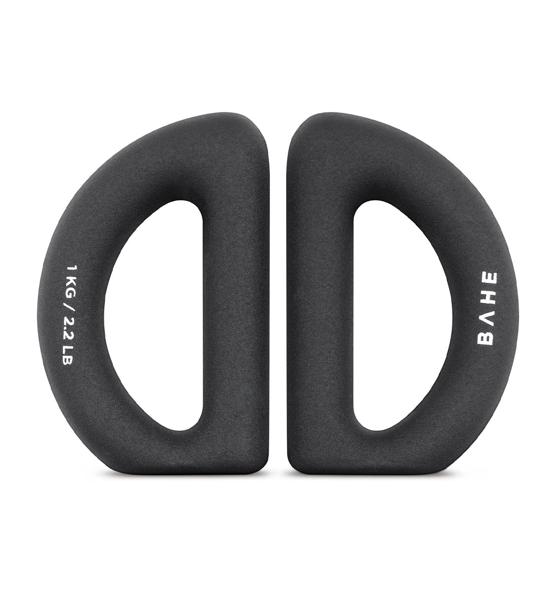 BAHE Halo Weight - 1kg - Pair - Anthracite - 1