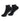 BAHE Studio Grippy Ankle Socks - Anthracite/Forest Green (2 Pack) - Product - 02