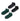 BAHE Studio Grippy Ankle Socks - Anthracite/Forest Green (2 Pack) - Product - 05