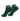BAHE Studio Grippy Ankle Socks - Anthracite/Forest Green (2 Pack) - Product - 07