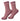 BAHE Studio Grippy Crew Socks - Deep Mauve - Product - 01