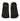 BAHE Studio Grippy Open-Toe Socks - Anthracite - Product - 01