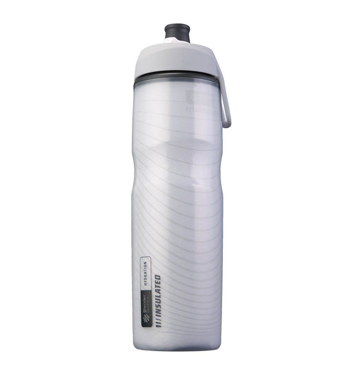 BlenderBottle Hydration Halex Insulated Bottle - 24oz/710mL - White