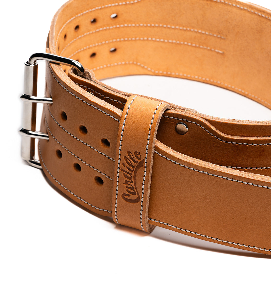 Cardillo Cardillo 450R Stock Powerlifting Weight Lifting Belt - Natural – LOBOCKI