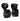Harbinger 11.5" BIG GRIP Pro Lifting Straps - Black - 01