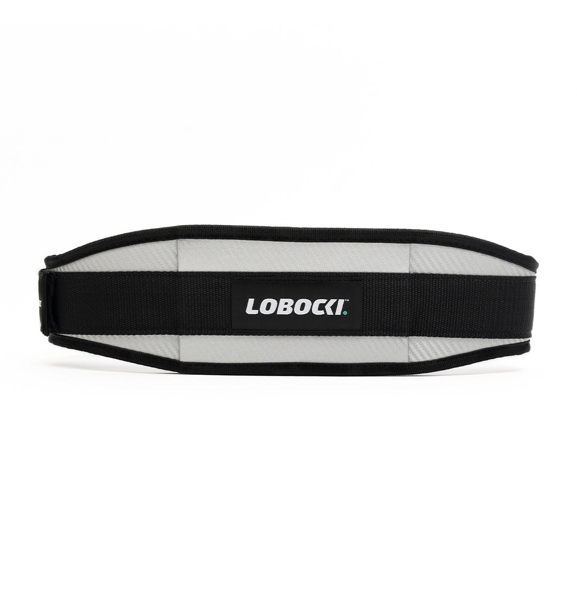 LOBOCKI x Schiek CF3004 Carbon Fibre Contour Weight Lifting Belt - Silver - 1