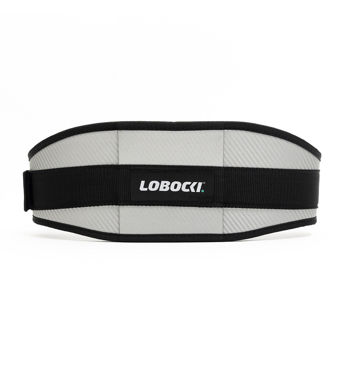 LOBOCKI x Schiek CF3006 Carbon Fibre Contour Weight Lifting Belt - Silver - 1