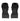 Versa Gripps® PRO Series Lifting Straps - Black - 3