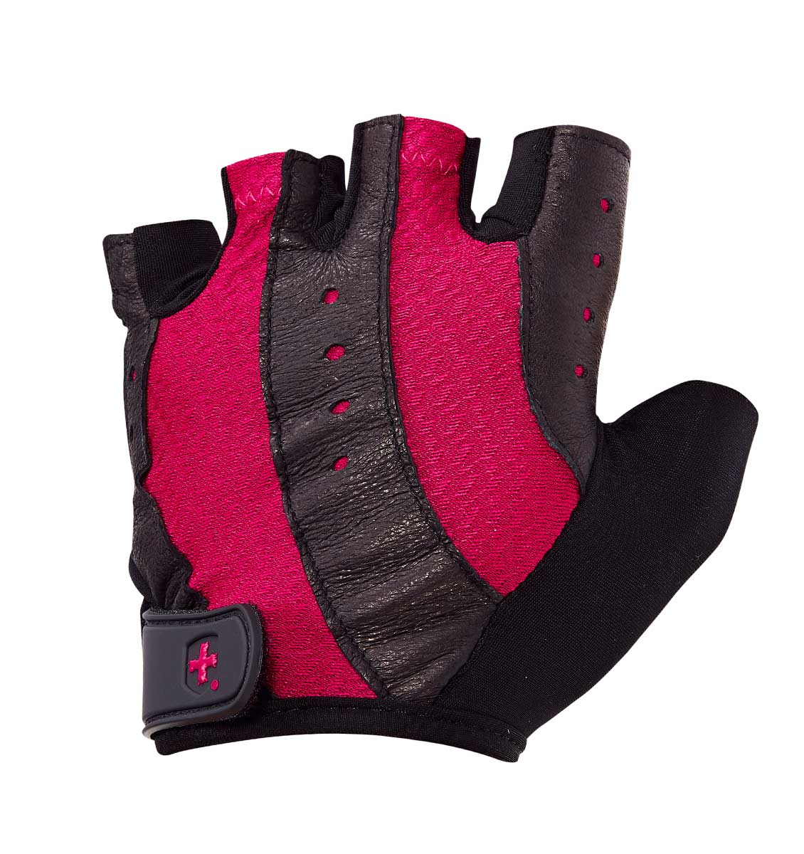 0149 Harbinger Pro Womens Gym Gloves Pink Left Top