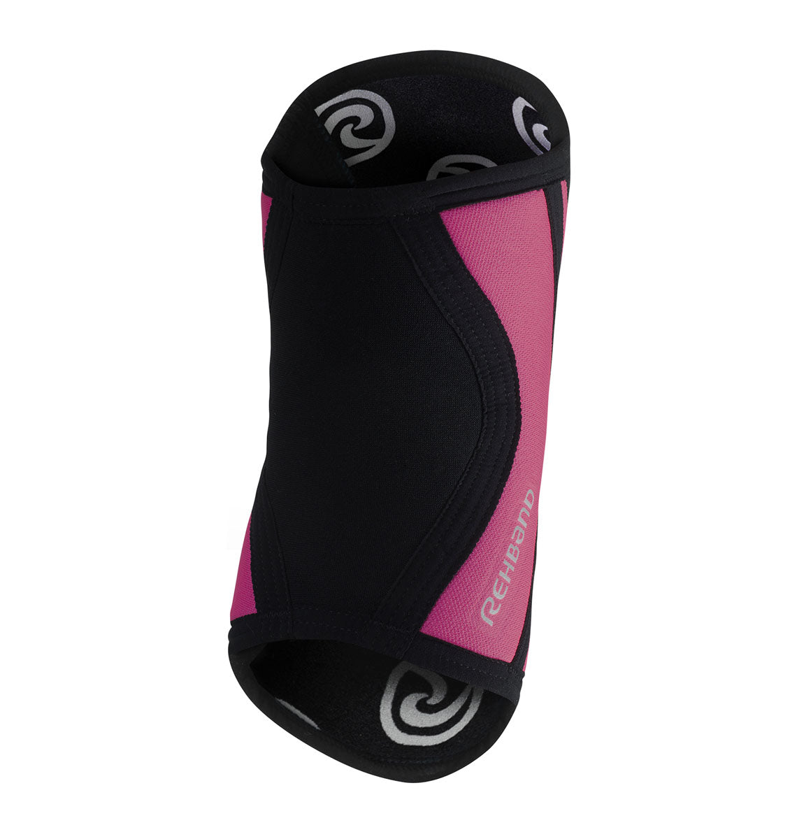 102333-020 - Rehband Rx Elbow Sleeve Black/Pink - 5mm - Back