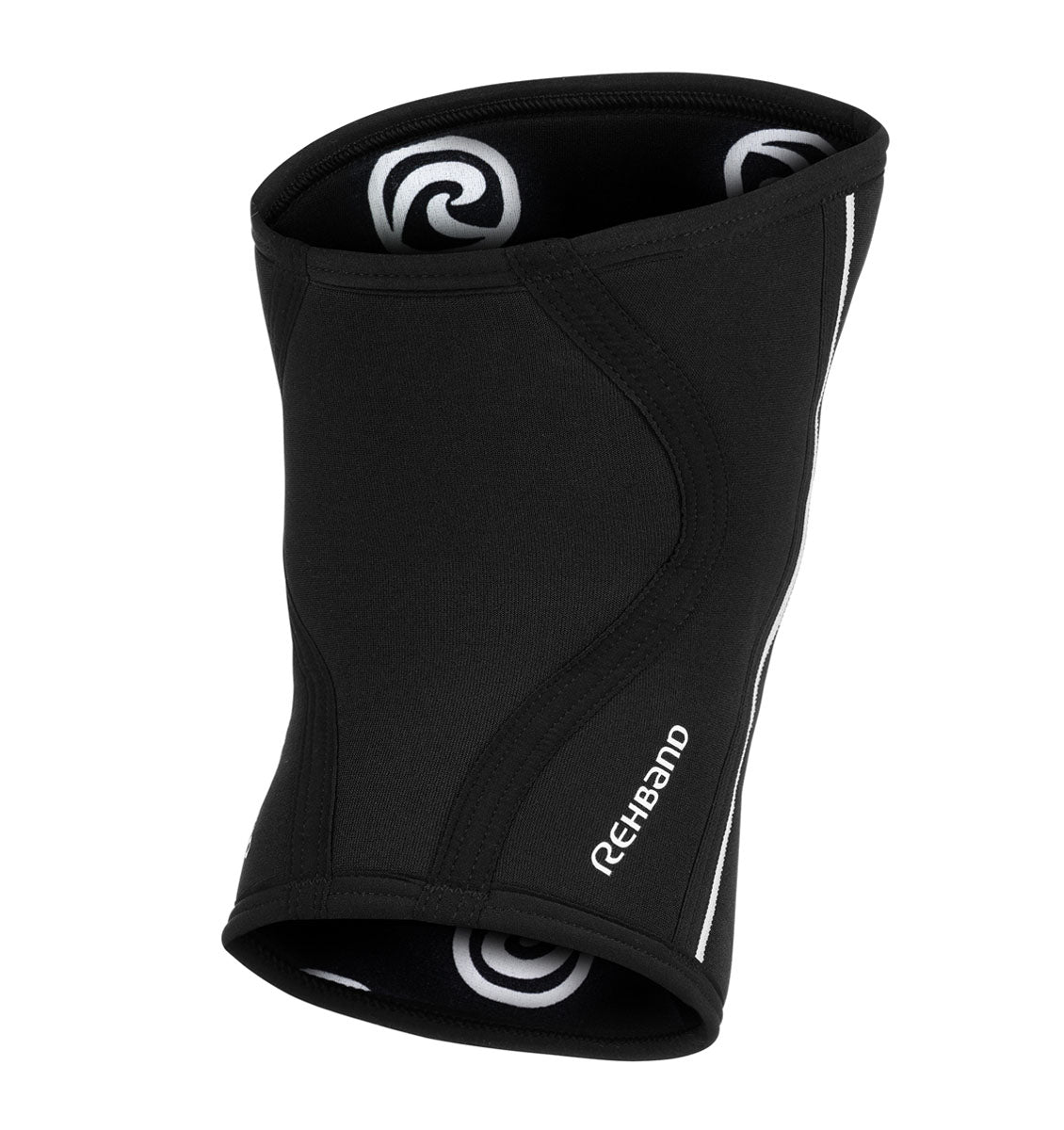 105206-03 - Rehband Rx Knee Sleeve - Black - 3mm - Back