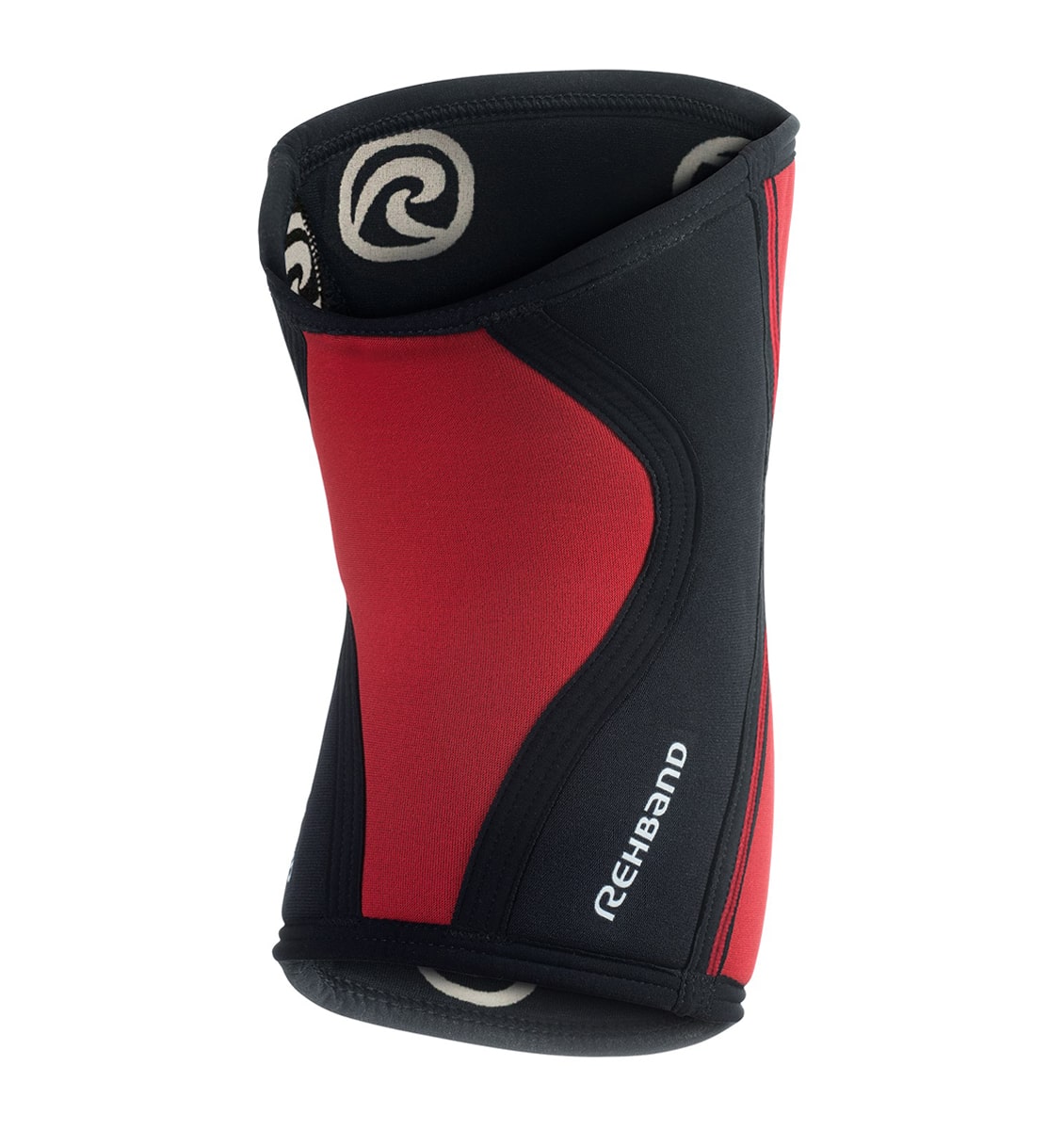 105304-01 - Rehband Rx Knee Sleeve - Red/Black - 5mm - Back