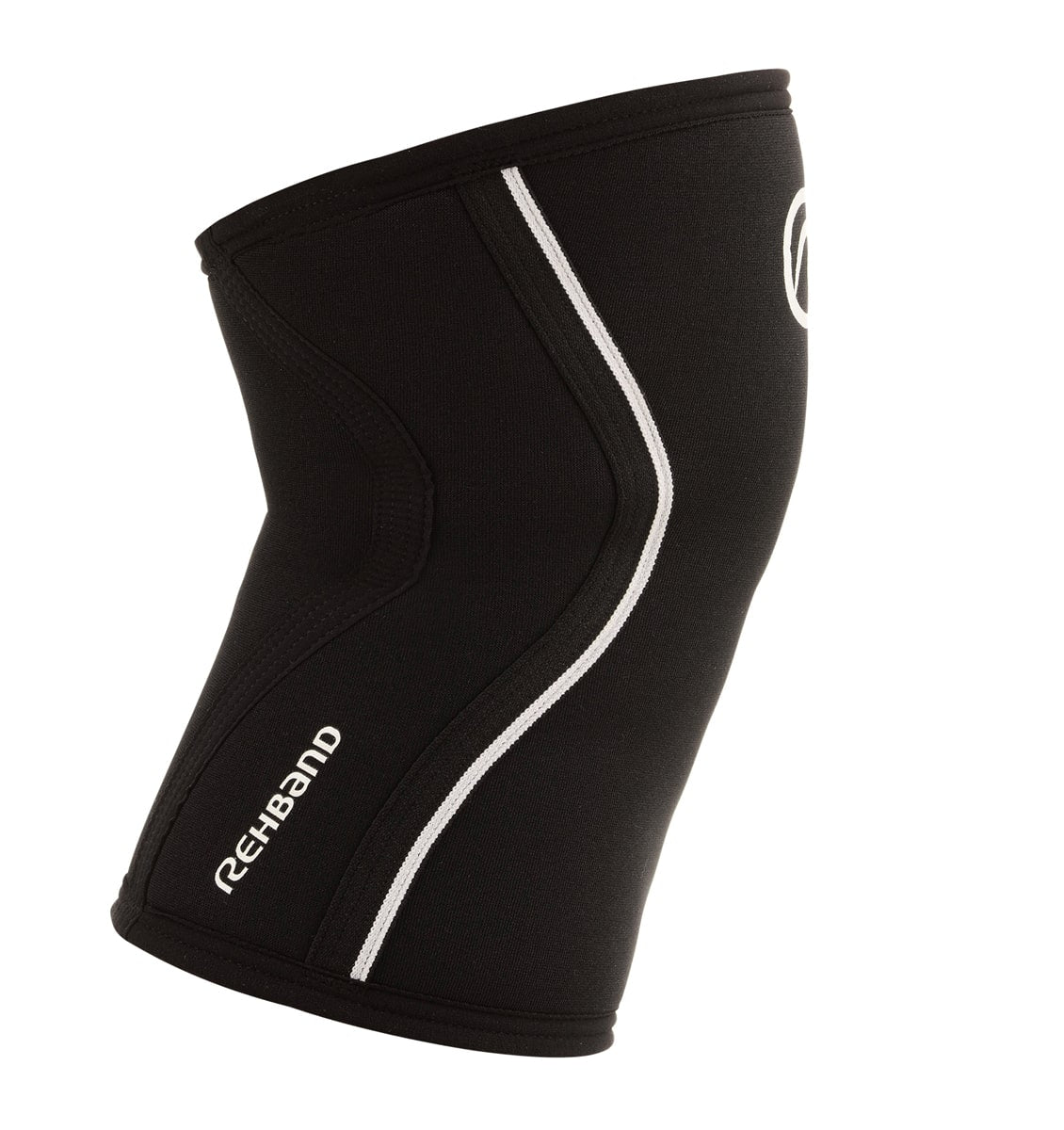 105306-03 - Rehband Rx Knee Sleeve - Black - 5mm - Side
