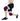 105314 - Rehband Rx Knee Sleeve - Burgundy/Black - 5mm - Lifestyle Shot